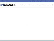 Tablet Screenshot of insidersoftware.com